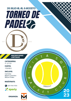 Cartel del torneo