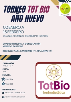 Cartel del torneo