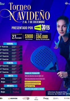 Cartel del torneo