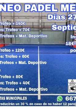 Cartel del torneo