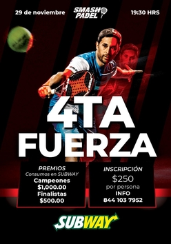 Cartel del torneo