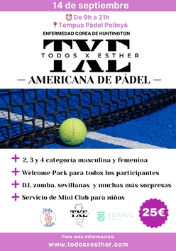 Cartel del torneo