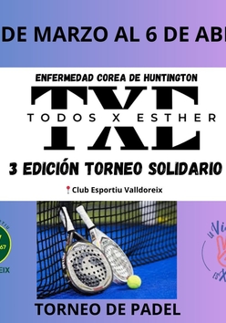 Cartel del torneo