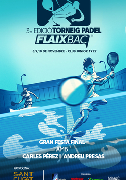 Cartel del torneo