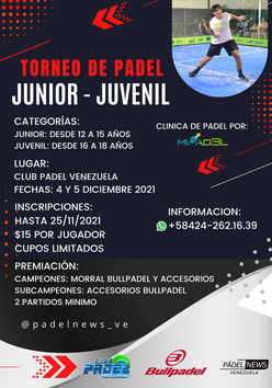 Cartel del torneo