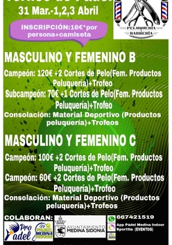 Cartel del torneo