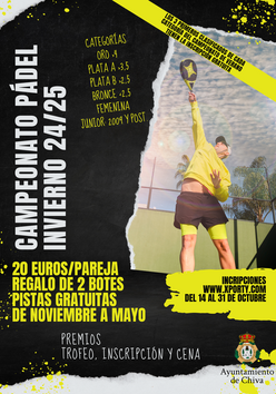 Cartel del torneo