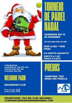 Cartel del torneo