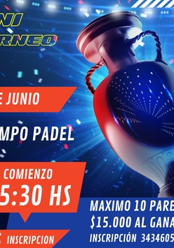 Cartel del torneo