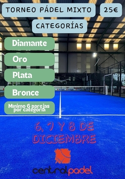 Cartel del torneo