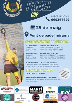 Cartel del torneo