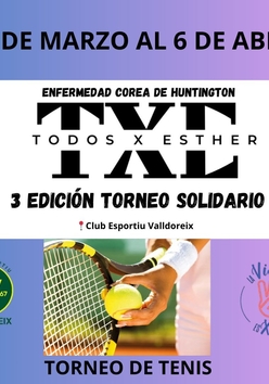 Cartel del torneo