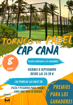 Cartel del torneo