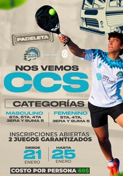 Cartel del torneo