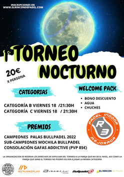 Cartel del torneo