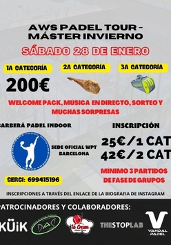 Cartel del torneo