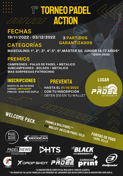 Cartel del torneo