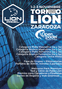 Cartel del torneo