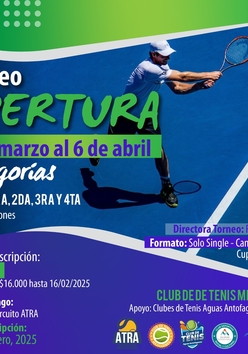 Cartel del torneo