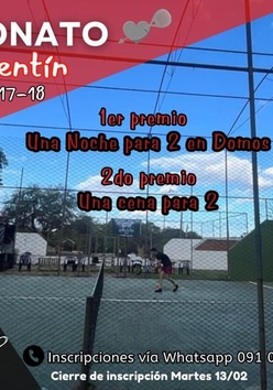 Cartel del torneo