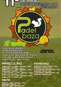 Cartel del torneo