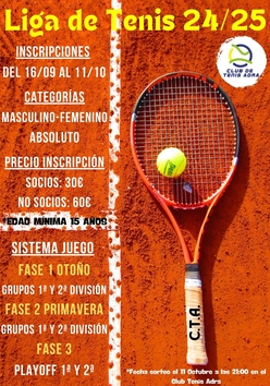 Cartel del torneo