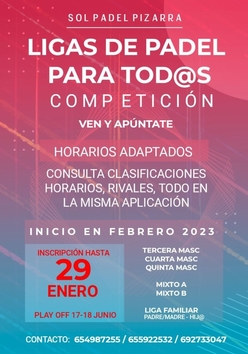 Cartel del torneo