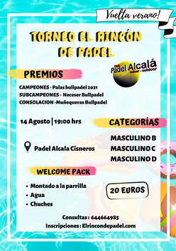 Cartel del torneo