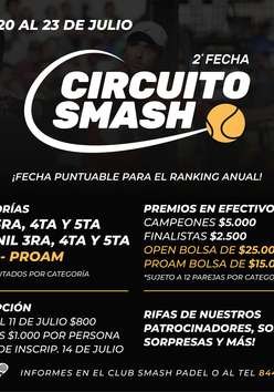 Cartel del torneo