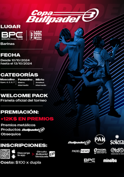 Cartel del torneo