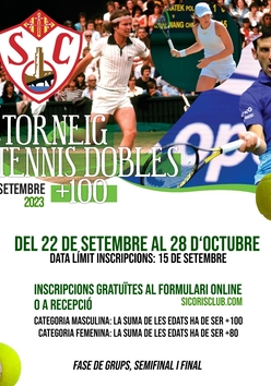 Cartel del torneo