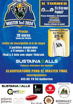 Cartel del torneo